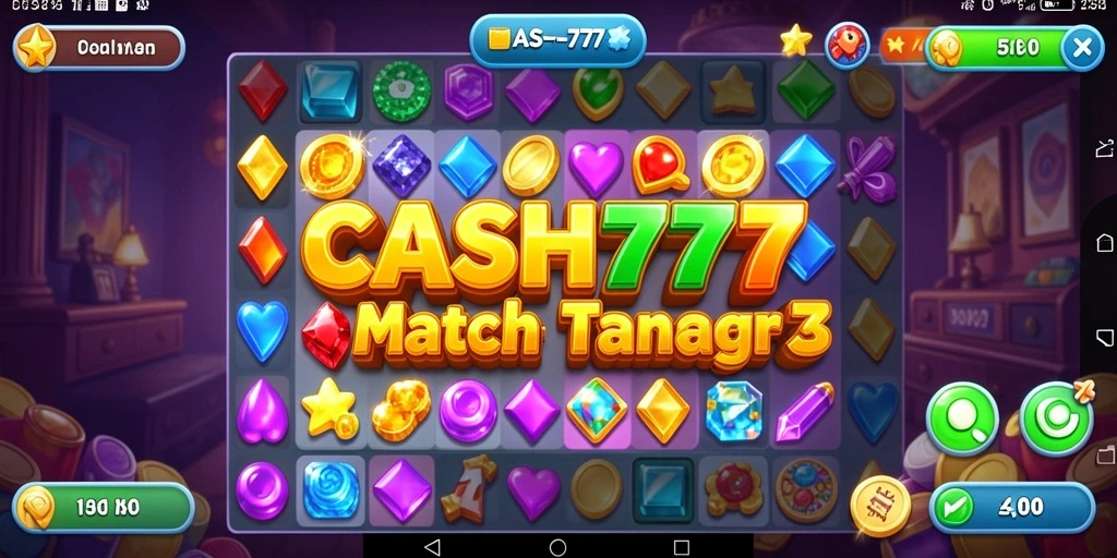 Tampilan gameplay seru dari CASH777 yang menantang dan menarik.