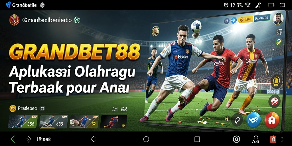 Tampilan gameplay GRANDBET88 dengan fitur taruhan olahraga.