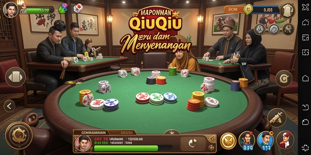 Screenshot gameplay QiuQiu yang seru dari MPO76.