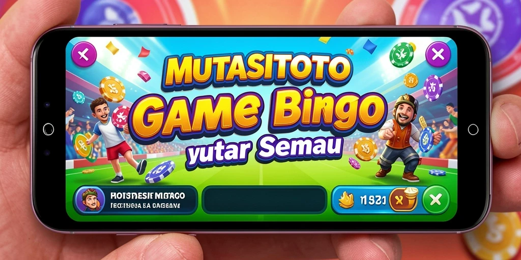 Tampilan gameplay seru Bingo di MUTASITOTO.
