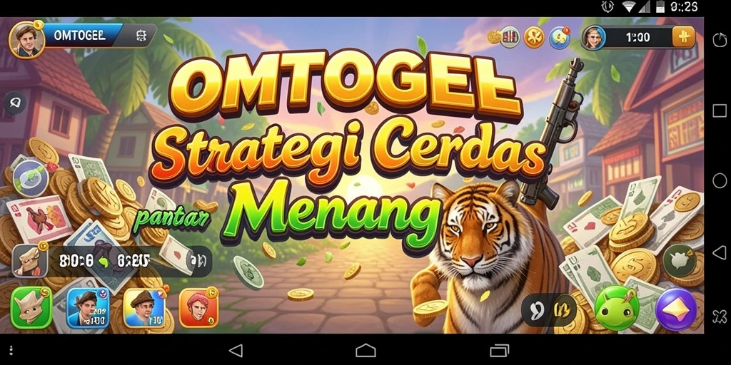 Screenshot gameplay OMTOGEL menampilkan momen strategi yang intens.