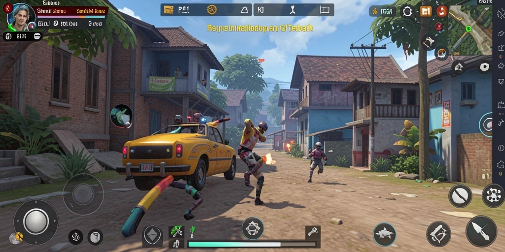 Tampilan gameplay menakjubkan PG11 dalam simulasi kehidupan.