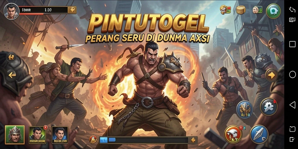 Tampilan seru PINTUTOGEL dengan aksi menegangkan.