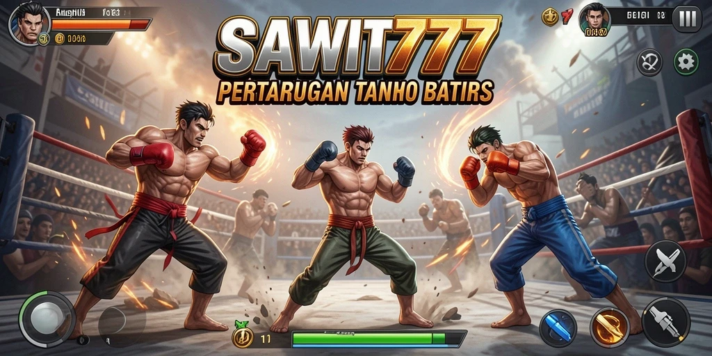 Tampilan aksi pertarungan yang mendebarkan dalam SAWIT777.