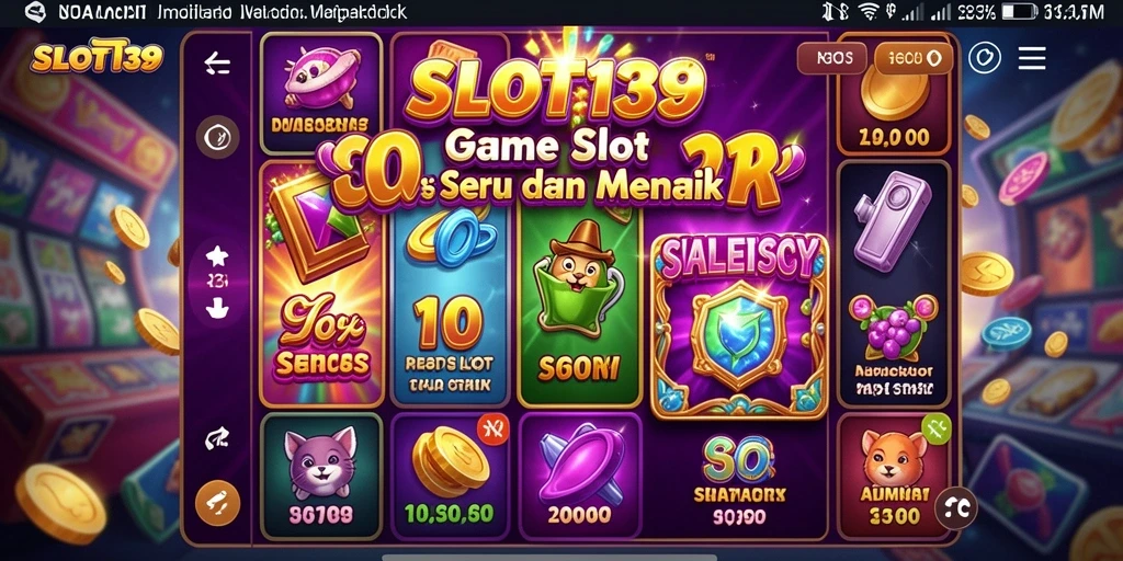 Tampilan menarik dari gameplay SLOT138 yang penuh warna.