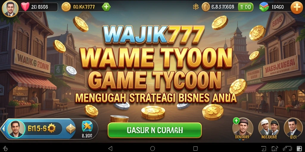 Gameplay seru dalam WAJIK777 dengan berbagai pilihan bisnis.